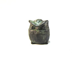 Small bronze sculpture of greek owl - £26.74 GBP