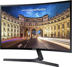 SAMSUNG 23.5” CF396 Curved Computer Monitor, AMD FreeSync For Advanced Gaming - £90.80 GBP