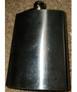 Flask Stainless Steel 8 OZ Screw Cap Liquor Pocket Whiskey Shots Shot - $2.00