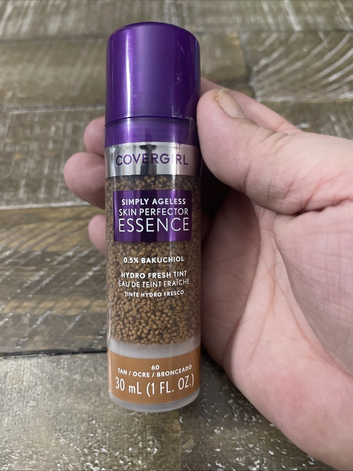 Covergirl Simply Ageless Skin Perfector Essence Foundation 60 Tan Covergirl Simply Ageless Skin Perfector Essence Foundation 60 Tan