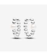 Treated Freshwater Cultured Pearl &amp; Beads Hoop Earrings 293178C01 - $27.16 CAD