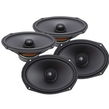 Sundown Car Audio E-Series 6x9&quot; 200W Peak 4 Ohm 2-Way Coaxial FOUR Speakers - $523.99