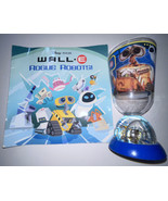 Disney Pixar Wall-e Lot Cup &amp; Book Rogue Robots  designs Walle Eve - $22.78 CAD