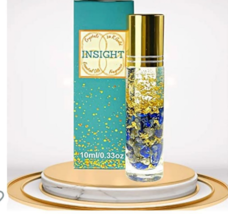Essential Oil-Infused with Lapis Lazuli Stones/24K Gold-Scented-Sale! - £10.21 GBP