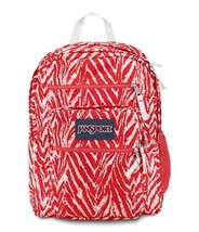 JanSport Big Student Backpack - Coral Peaches Wild at Heart - £29.80 GBP