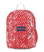 JanSport Big Student Backpack - Coral Peaches Wild at Heart - £29.78 GBP
