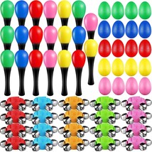 60 Pcs Shaker Musical Instruments Kids Music Party Favor Baby Learning P... - £47.01 GBP