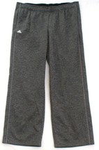 Adidas ClimaWarm Charcoal Gray Heather Training Track Pants Men&#39;s NEW - $59.99