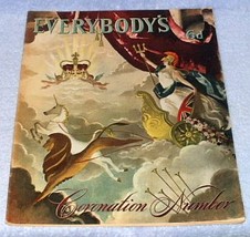British Everybody's Weekly Coronation Guide Number June 1953 - £7.90 GBP