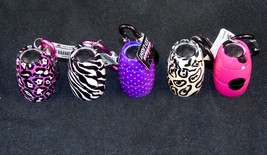 6 Bulb LED Carabiner Nugget Flashlight ~ 5 Fashion Patterns, Clips Anywhere - £6.35 GBP
