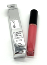 Lancome L&#39;Absolu Lip Gloss Cream #319 Rose Caresse Full Size Brand New A... - $24.66