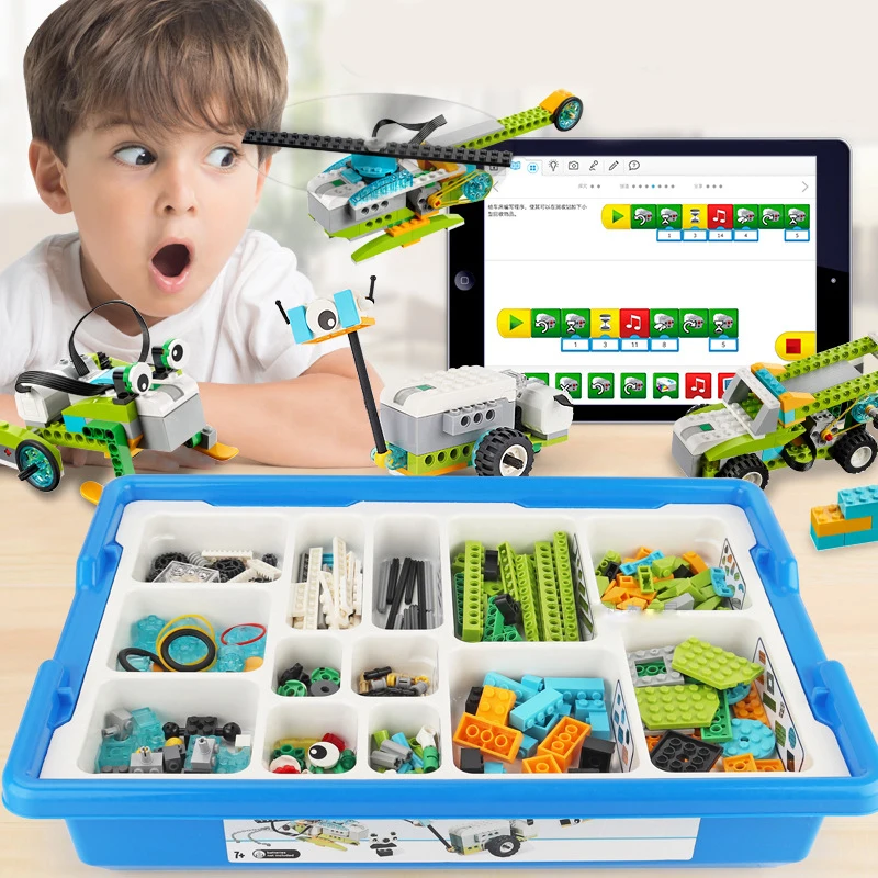 280pcs Wedo3.0 High-tech Robotics Construction Set Building Blocks Compatible - £133.06 GBP+