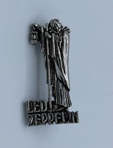 Led Zeppelin Pin Brooch English Pewter Alchemy Poker Vintage 1993 - £36.90 GBP