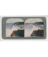 Stereopticon Card American Falls, Niagara, From Goat Island Stereoview  ... - $8.56