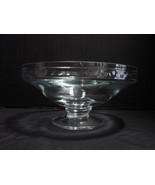  Bombay Glass Large 14 Inch Clear Crystal Bowl Made in Poland - $921.74 MXN