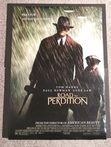 Road to Perdition Promo Movie Theater Poster 2002 w/ Hanks Newman 27&quot;w x 40&quot;h DS - $19.99