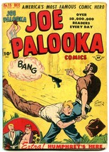Joe Palooka #15 1947-HARVEY-FIRST Humphrey --BLACK Cat G/VG - £46.66 GBP