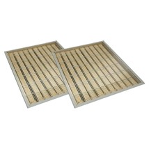 Mann Lake Heavy Welded Excluder, 2 Pack, Metal, Perfect for Beekeepers, Durable  - £30.17 GBP