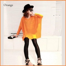 Many Colors Oversized Comfy Pull Over Knitted Long Tunic Batwing Sleeved... - $48.95