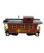 Vintage Gold Rush Express Santa Fe Caboose Train Car 1986 New Bright - £15.61 GBP