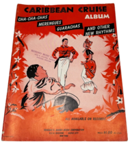 Caribb EAN Cruise Album Calypso Music Songbook 1950&#39;s Cha Cha, Merengues - £15.84 GBP