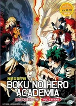 Boku No Hero Academia Season 3 DVD 1 - 25 end with English Dubbed Ship From USA - £19.90 GBP