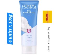 4x100g Pond’s Lasting Oil Control Face Wash for Normal to Oily Skin Remove Dirt - £55.65 GBP