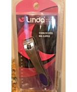 Linda Professional Stainless Steel Fashion Curved Nail Scissor - $96.95 MXN