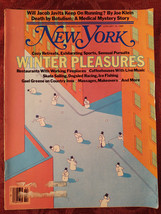 NEW YORK magazine January 14 1980 NYC Winter Pleasures Jacob Javits Joe Klein - £12.65 GBP