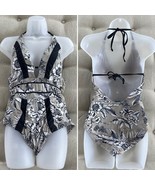 Leilani Neutral Tone 1pc Swimsuit Halter Neck Open Back 12 - €19,77 EUR