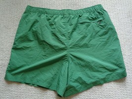 Caribbean Roundtree &amp; Yorke Size Medium SOLID Green New Men&#39;s Swim Trunks Shorts - £46.72 GBP