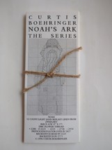 Noah’s Ark Cross Stitch Series By Curtis Boehringer 28 Patterns Vintage 1996 - £38.19 GBP