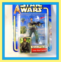 Star Wars Return Of The Jedi Carded Endor Rebel Soldier, Collector's Item ,New - £26.49 GBP