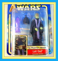 Star Wars The Phantom Menace Carded Lott Dod,Neimoidian Senator,Collector&#39;s Item - £26.08 GBP