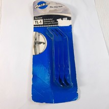 NEW PARK TOOL TIRE LEVERS TL-1 Bike shop tools set 3 blue plastic - $149.12 MXN