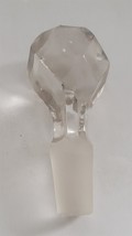 Vintage Faceted Crystal or Glass Bottle Replacement Stopper Top ONLY #40 - $352.39 MXN