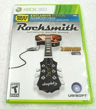 Rocksmith Best Buy Exclusive Edition Xbox 360 Video Game learn authentic guitar - $15.94