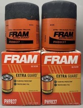 FRAM PH9837 Extra Guard Oil Filter Buick,Cadillac &amp; More New/Damaged Box 2 PACK - $10.00