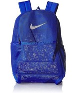 Nike Brasilia MESH Training Gym School Backpack Blue BA6050-480 Bookbag New - £38.89 GBP
