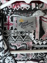 Vintage Hawaiian Style Shirt - Royal Creations - Floral/Island Theme - S... - £23.25 GBP