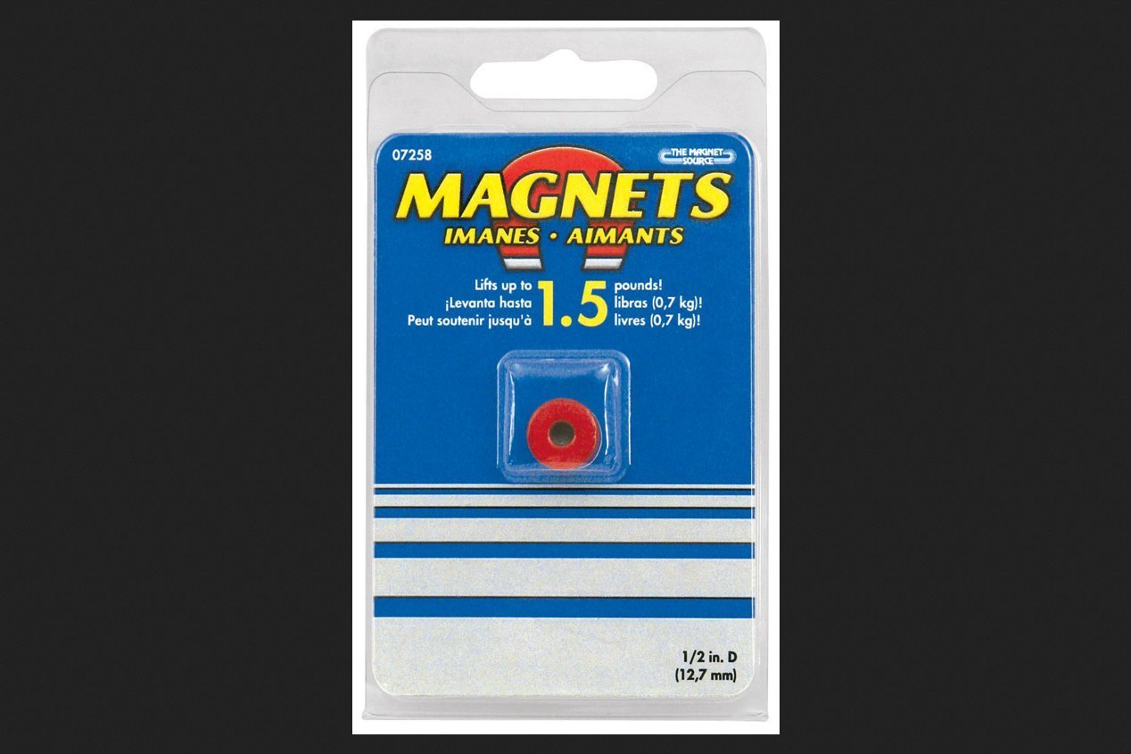 Master Magnetics .375 Dia. in. Alnico Work Holding Magnet 1.5 lb. pull 5... - $18.04