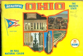 OHIO The Buckeye State (1964) Souvenir Book illustrated w/color photos 28-pages - £7.82 GBP