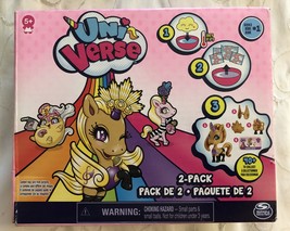 Uni-verse 2 Pack Play Set Collectible Surprise Unicorns &amp; Mystery Accessories  - £19.60 GBP