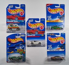 5 Mattel Hot Wheels- Porsche 928, Rodger Dodger, Ice Cream Truck, &quot;65 Impala, Po - £10.79 GBP