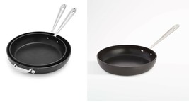 All-Clad HA1 Nonstick  PFOA Free 8&quot;, 10&quot; &amp; 12&quot; Open fry pans &amp; Oven Mitts - £71.22 GBP