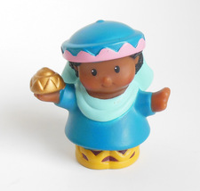 Fisher Price Little People Christmas Nativity Blue Pink Wise Men Man Figure Toy - £4.68 GBP