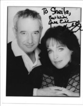 Double Signed B &amp; W,8 by 10 inch photo-L.A. Law Stars-Michael Tucker, Jill E. - $10.00