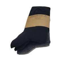 allbrand365 Womens Comfort Socks 4 Pairs Color Black Size M - £31.38 GBP
