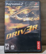 Driv3r Playstation 2 PS2 Video Game Complete with Manual Mature 1 Player Atari - £10.97 GBP