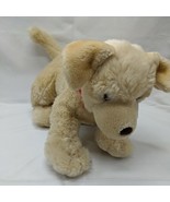Vintage 12&quot; Build A Bear Workshop Puppy Dog Plush With Red Leash Acessory - $11.14